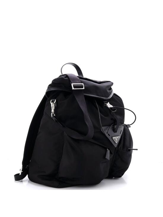 Prada Triangle Convertible Backpack Re- #296657P23B main image 7